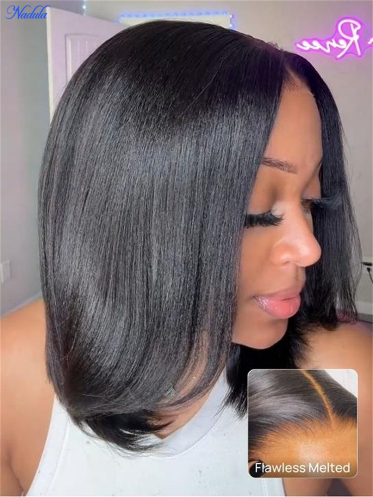 Nadula Uitverkoop 10 inch 12 i - Glueless Wear And Go Human Hair Wig recensie en prijs