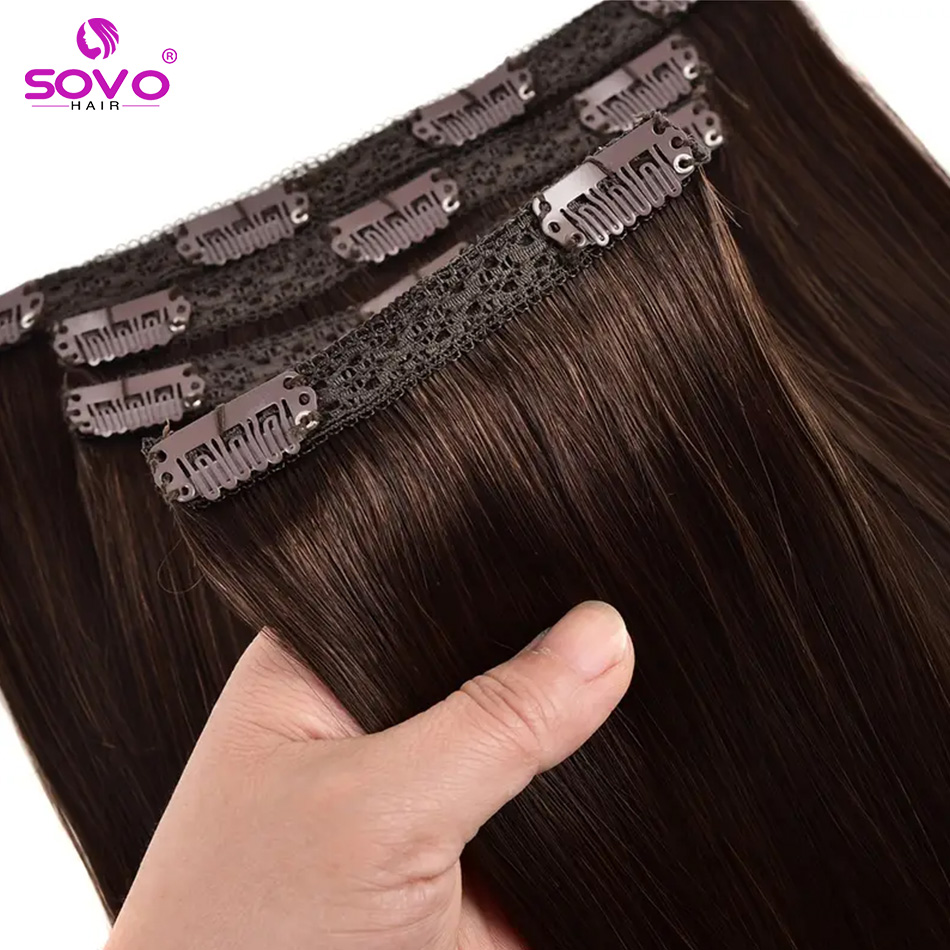 Clip-in haarextensies 100% ech - Seamless Clip In Hair Extensions Human Hair recensie en prijs