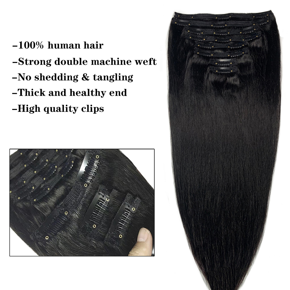 Clip-in haarverlengingen, stei - Invisible Tape In Extensions Real Hair recensie en prijs